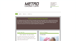 Desktop Screenshot of metrocarpetcarela.com